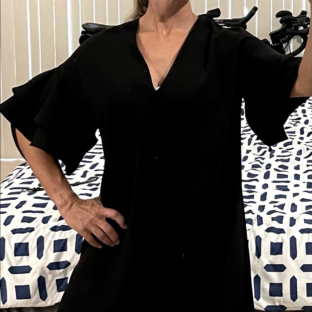 Zara women black dress small